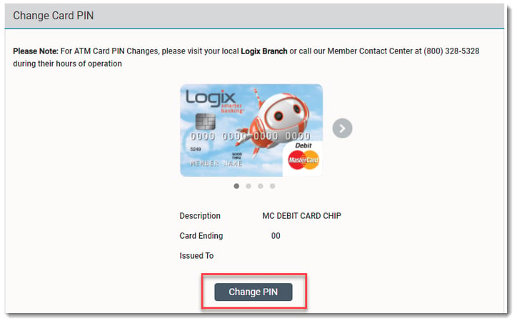 how to change pin number on debit card bmo